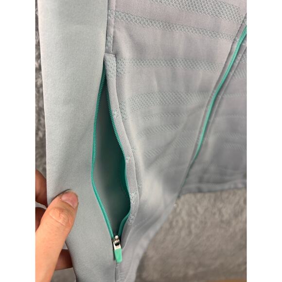 Nike Golf Therma-Fit Tour Performance Vest Gray & Aqua | Size M - Picture 11 of 12